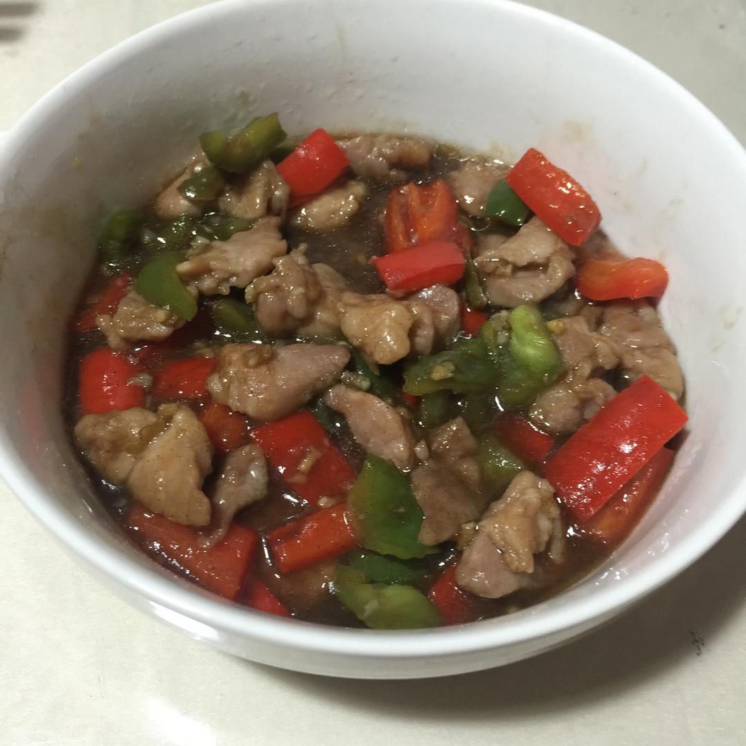 青椒炒肉片