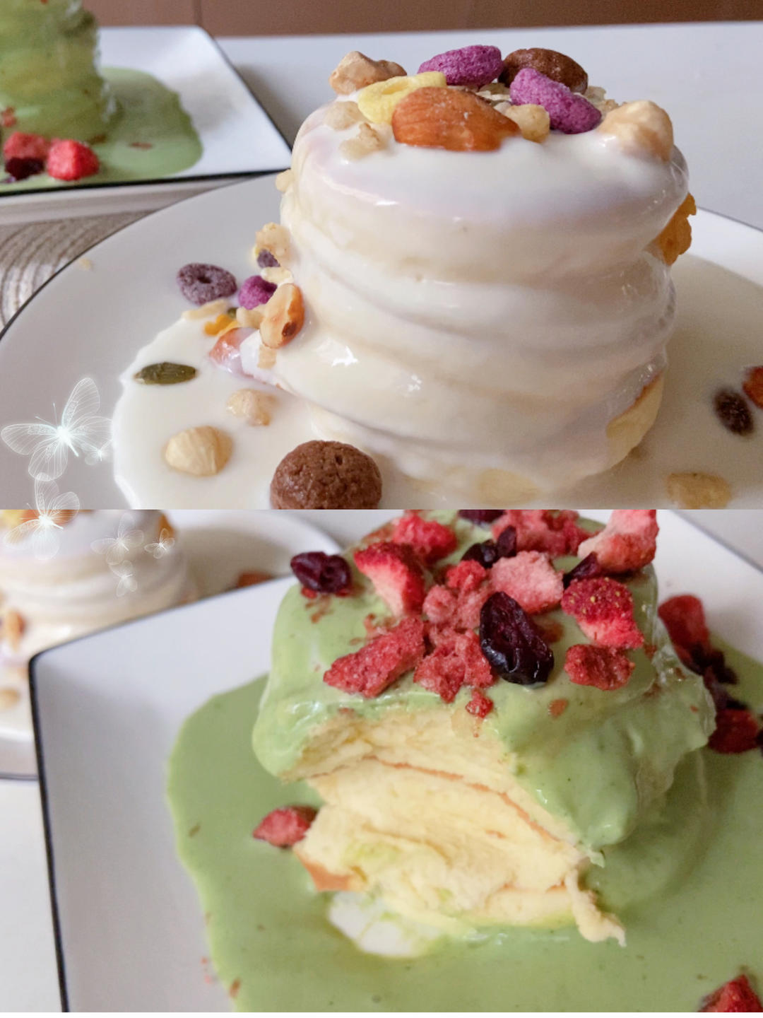 这舒芙蕾也忒好吃了吧，入口即化，一口平底锅就可以做，快去试‼️的做法