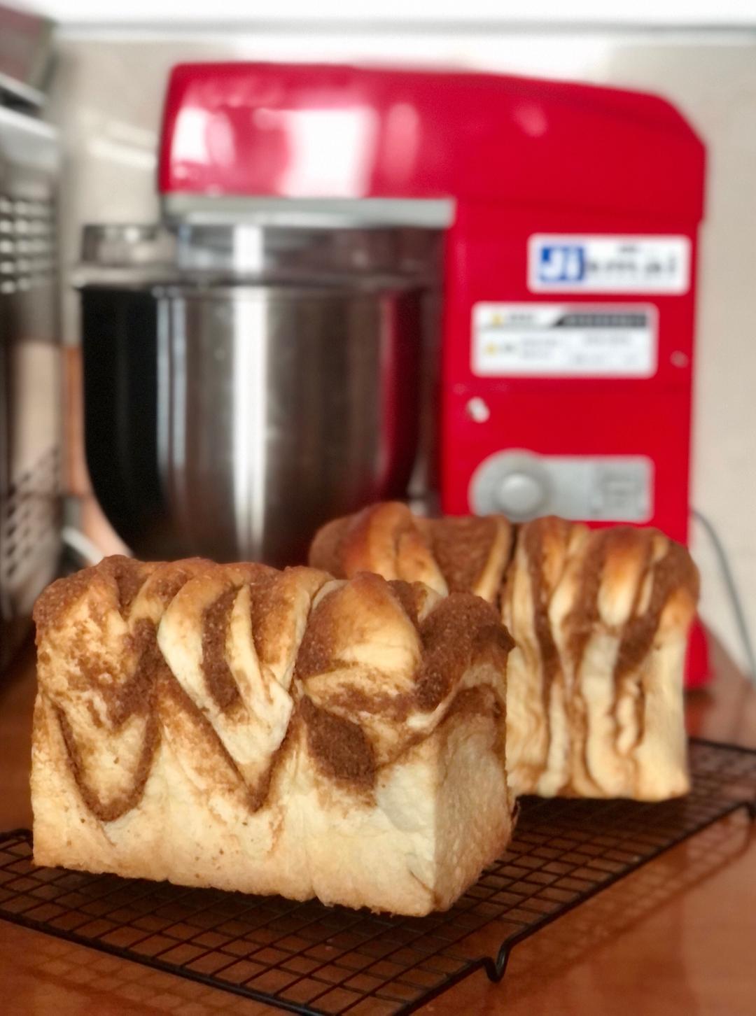 椰香咖啡吐司（老面法）