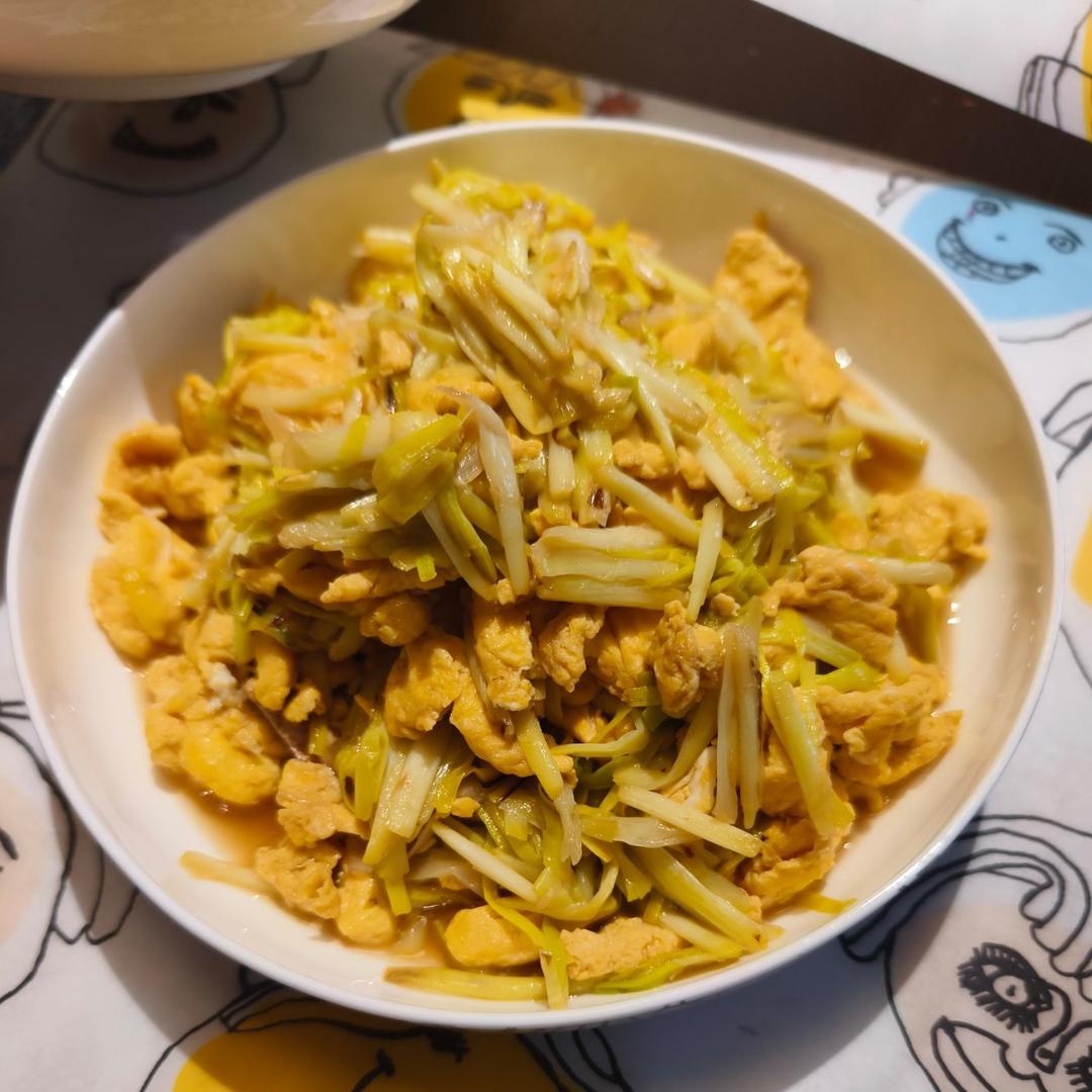 韭黄炒蛋