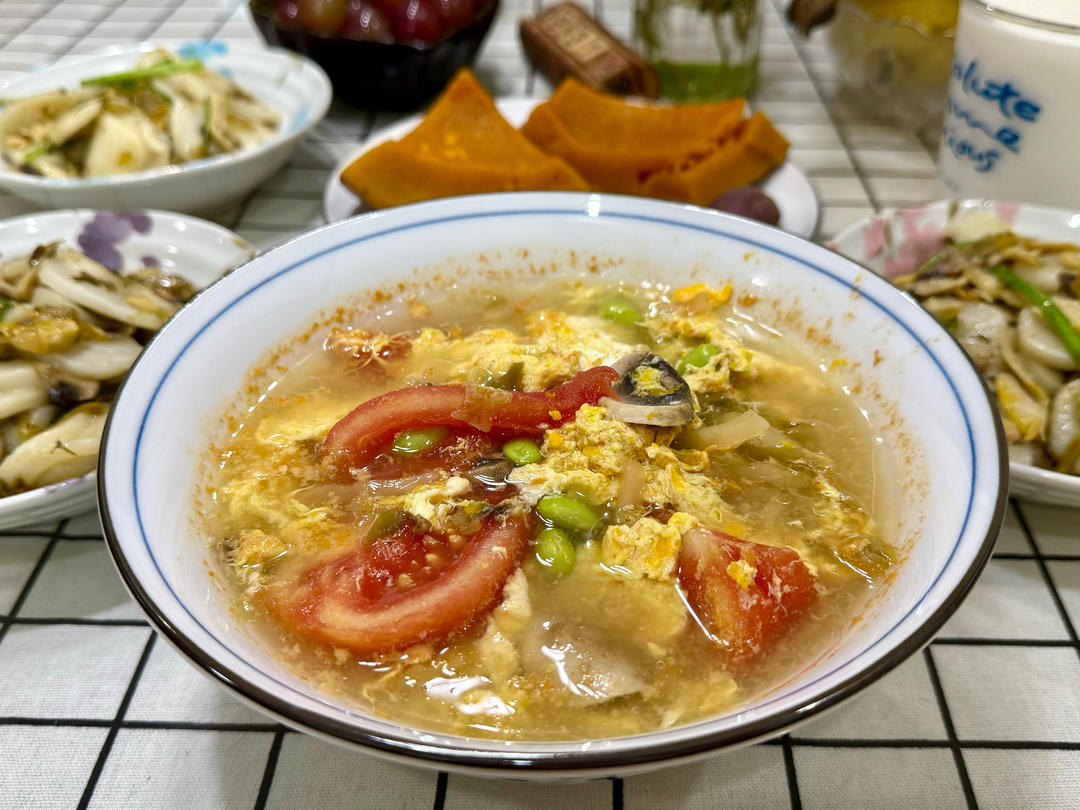 美味一碗鲜～番茄鸡蛋汤