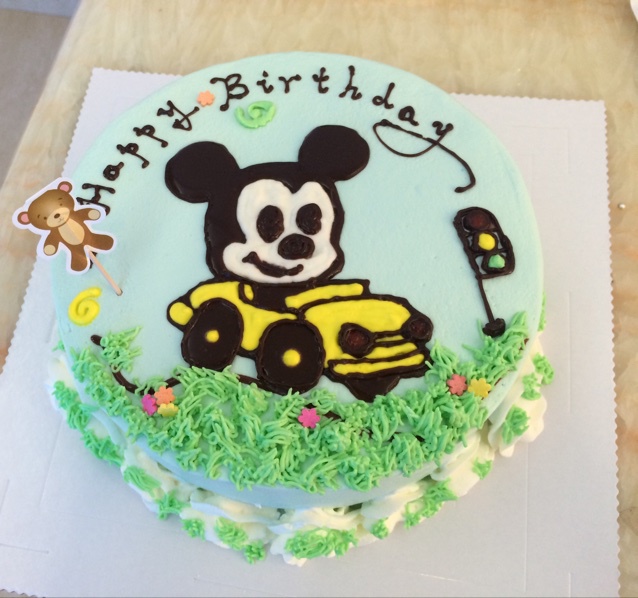 我和我的卡通蛋糕（蛋糕裱花）