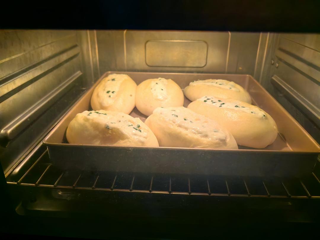 黄金芝士蒜香法式软面包｜芝香浓郁