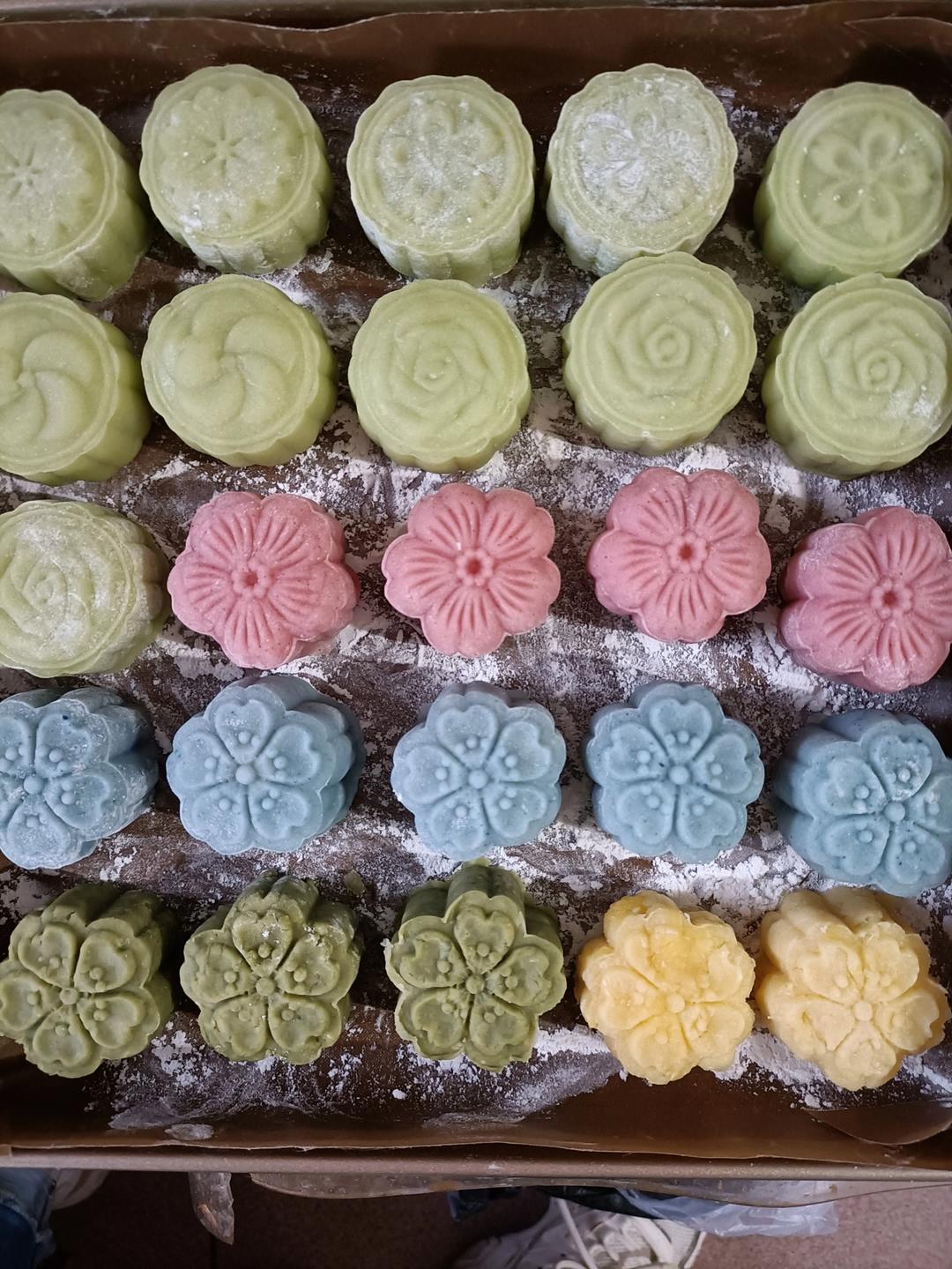 简单快捷的冰皮月饼