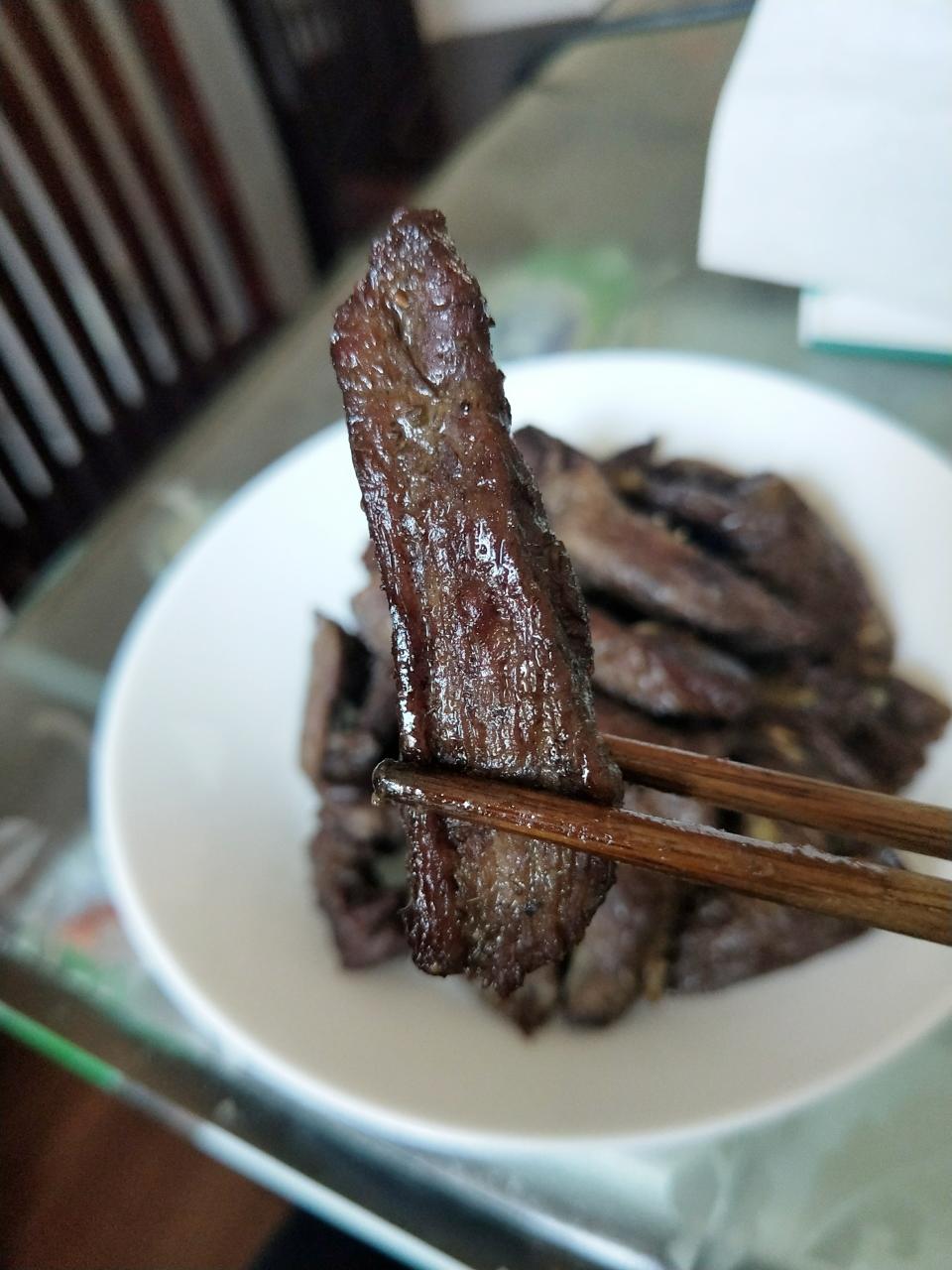 生烤牛肉干
