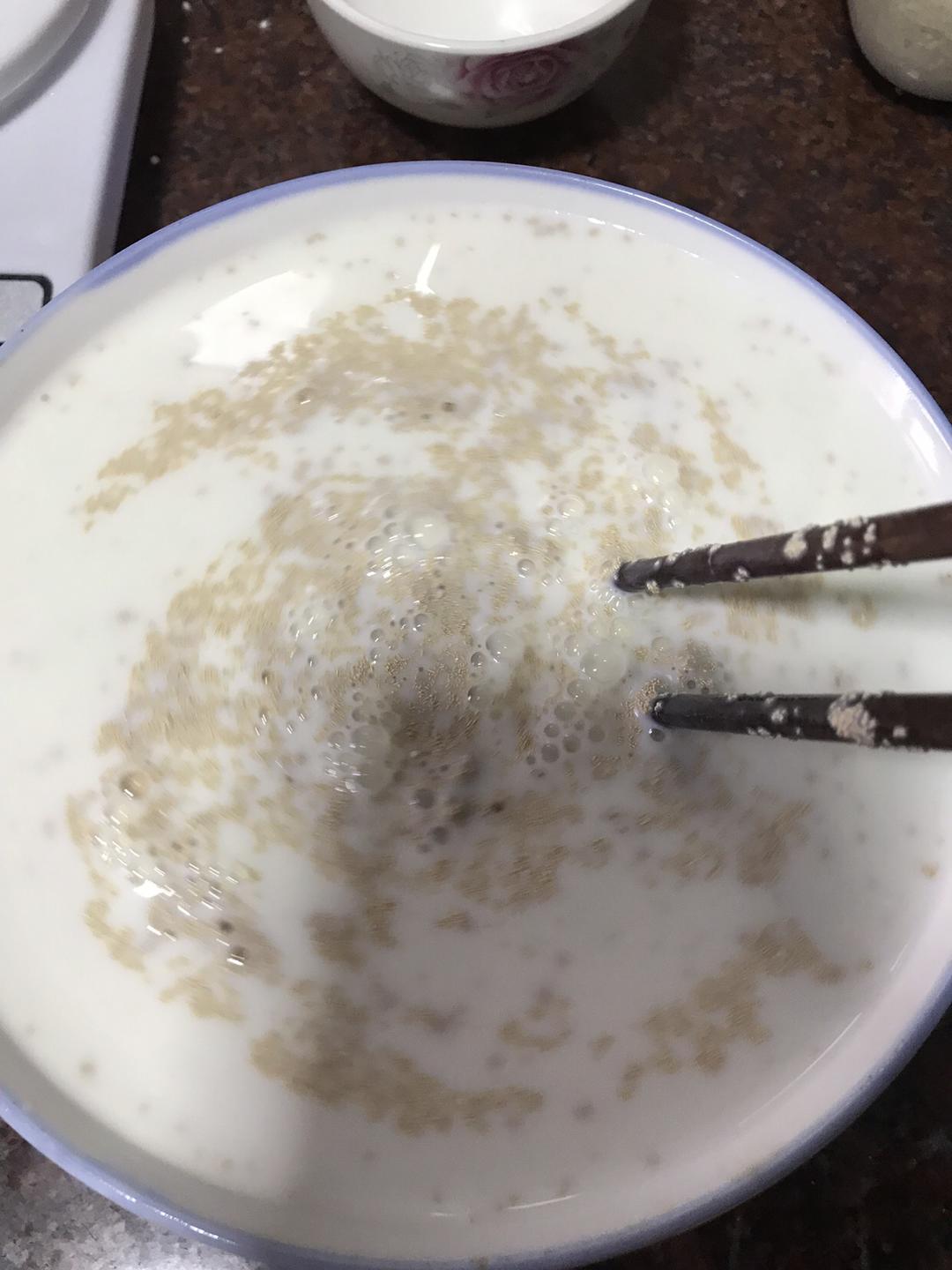 纯奶手撕吐司的做法 步骤1