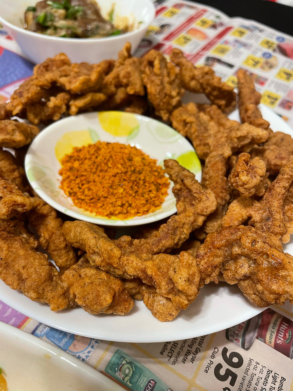 椒盐小酥肉（椒盐里脊）