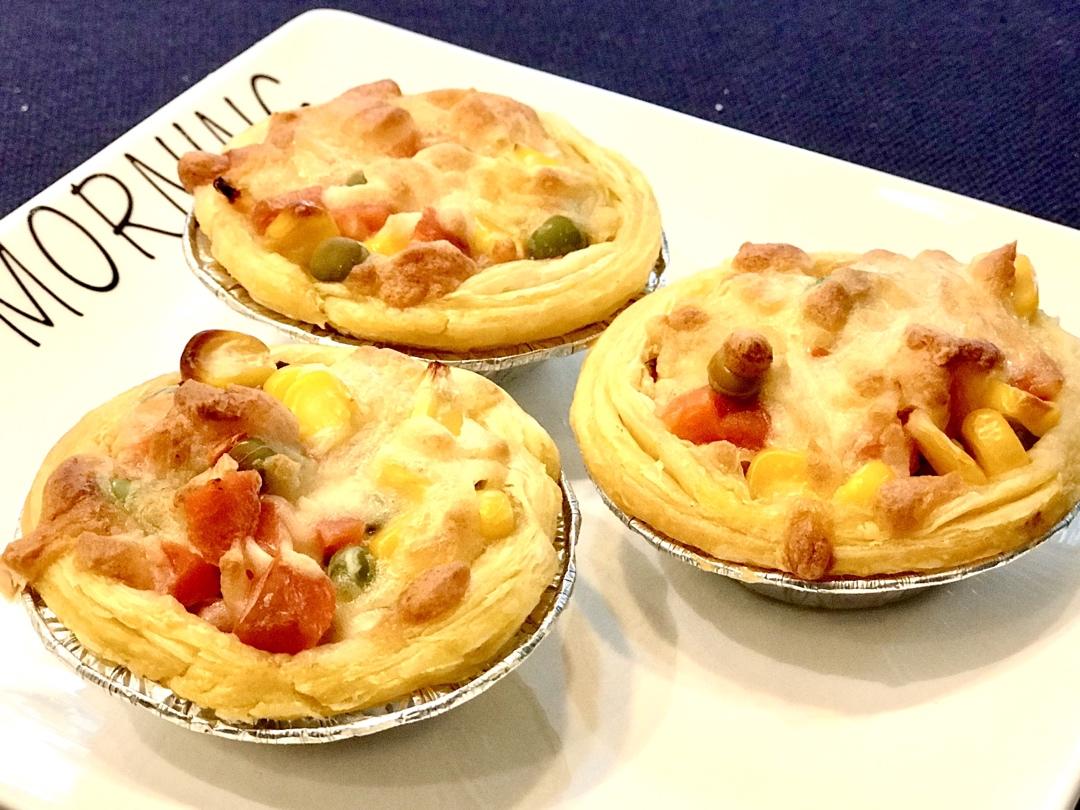 cococanfindy做的蛋挞披萨