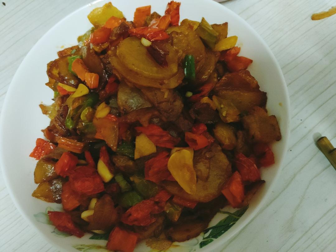 干锅土豆片