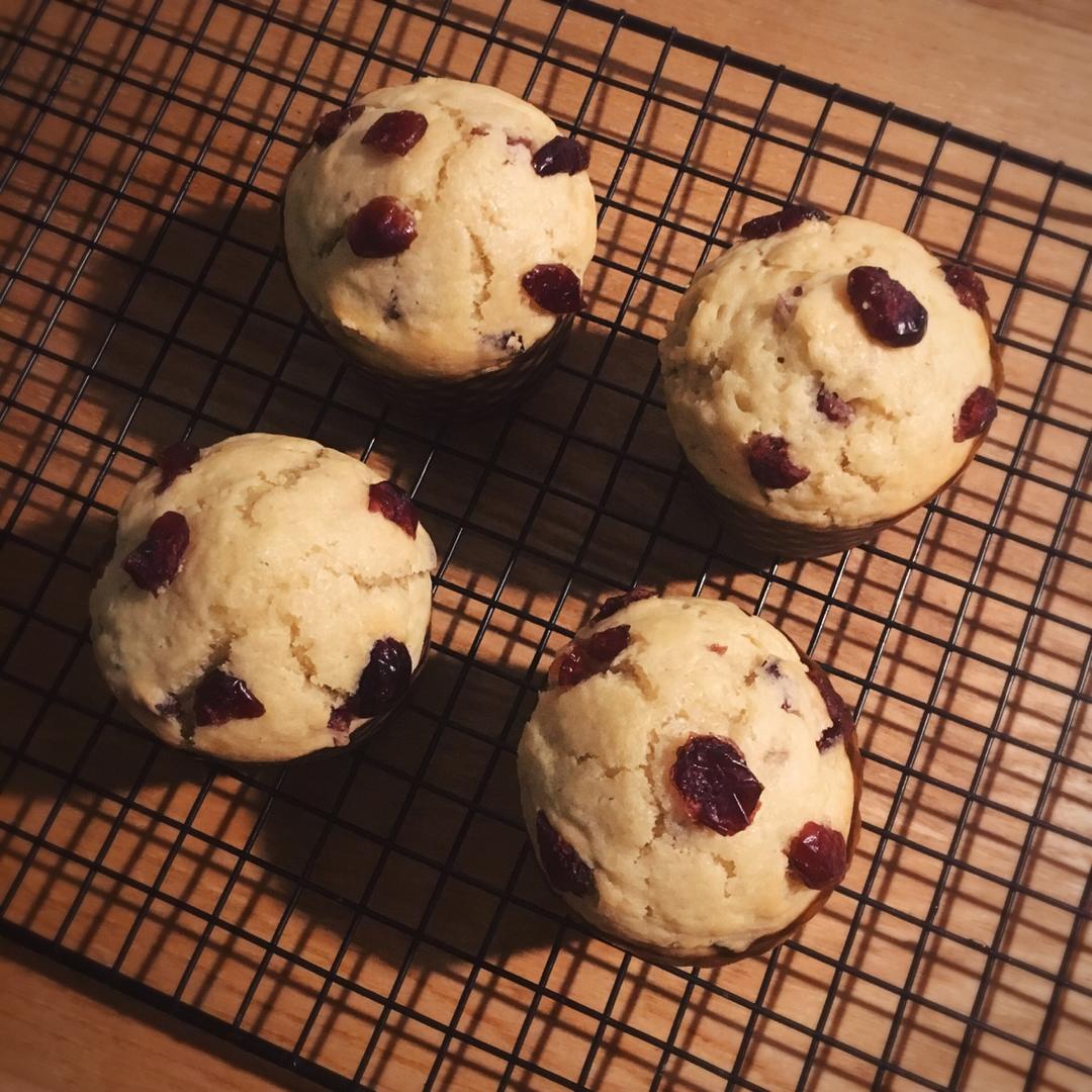 少女心的香蕉蔓越莓玛芬
