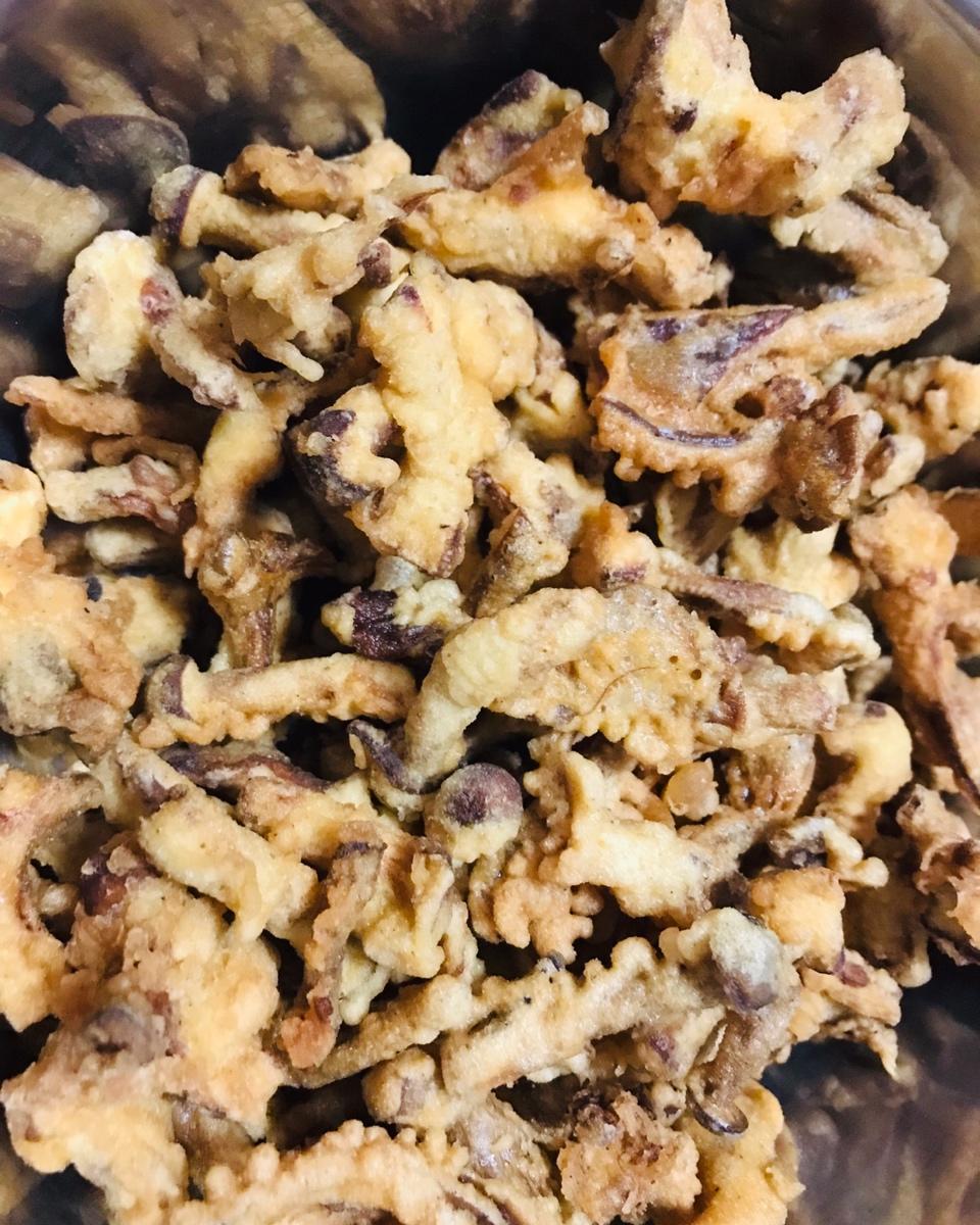 炸蘑菇