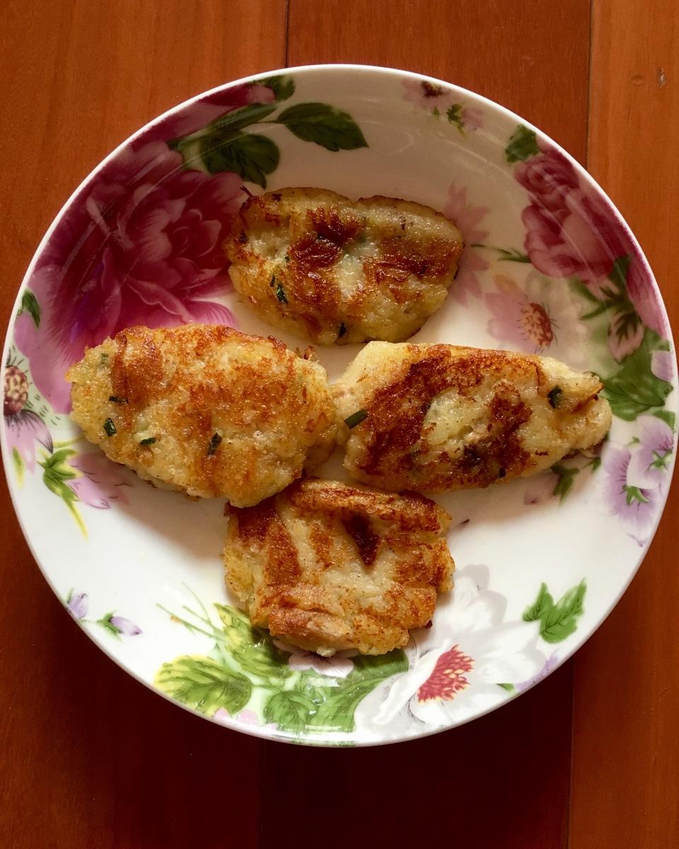 金枪鱼芝士土豆饼