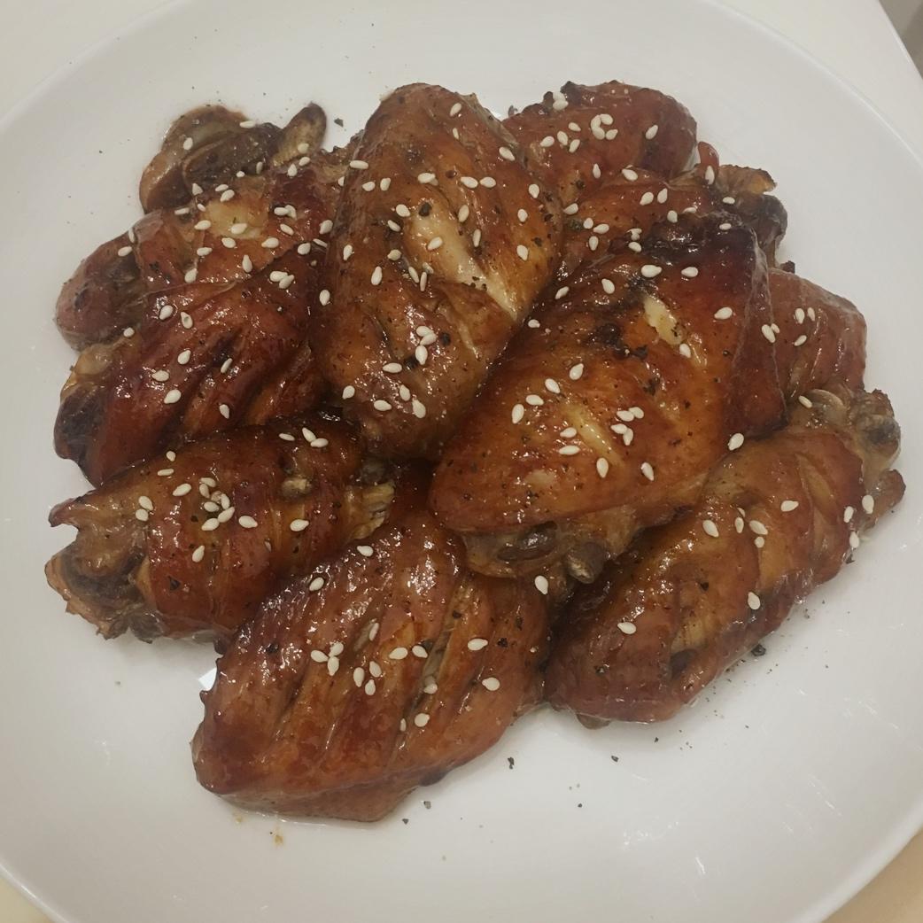 烤箱版蜜汁烤翅
