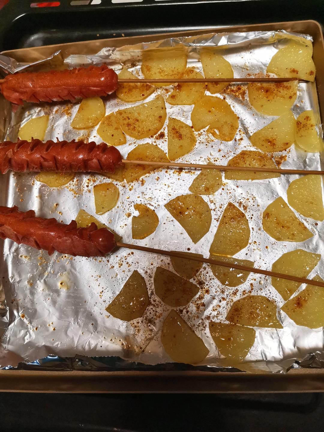 烤箱纯肉烤肠