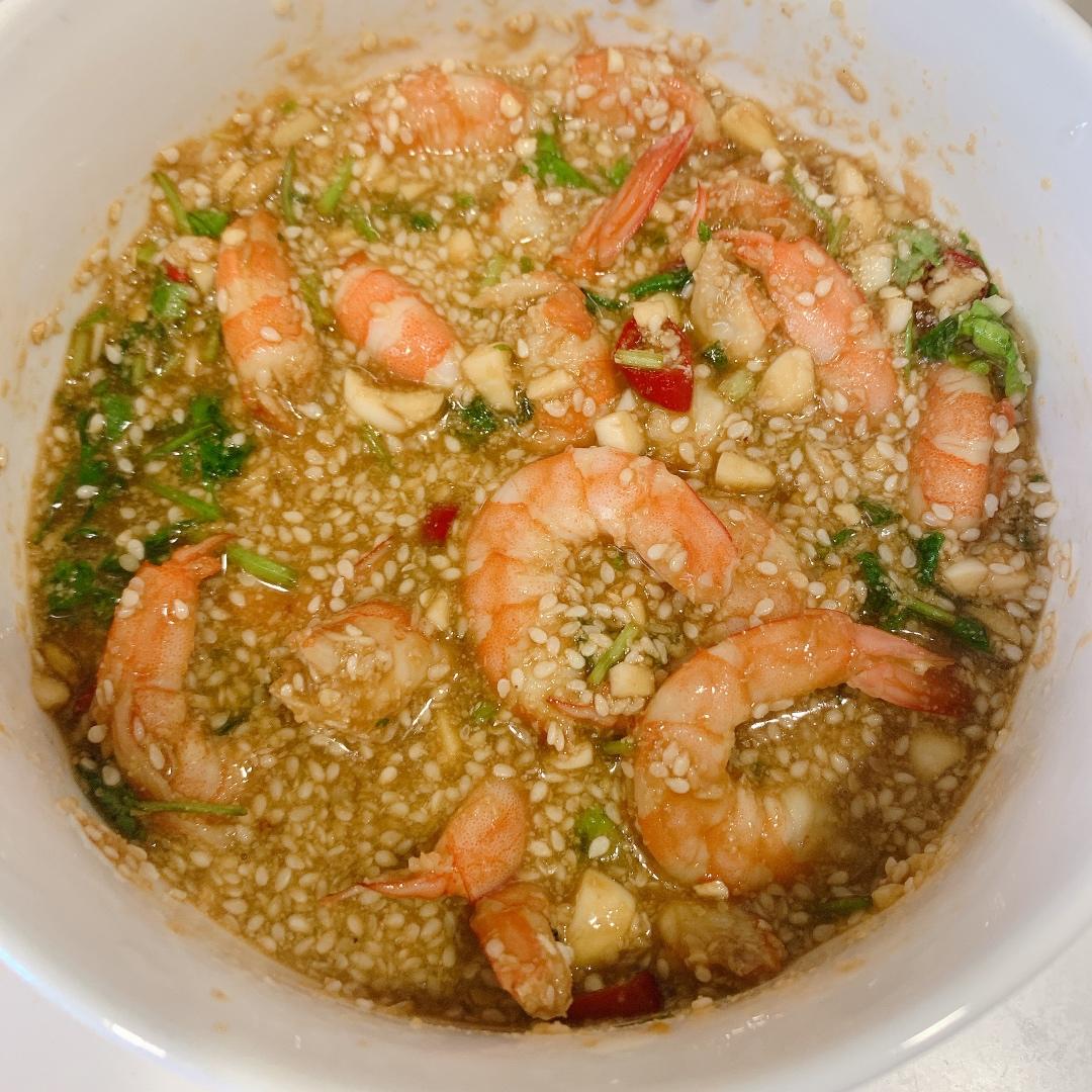 泰式柠檬酸辣虾