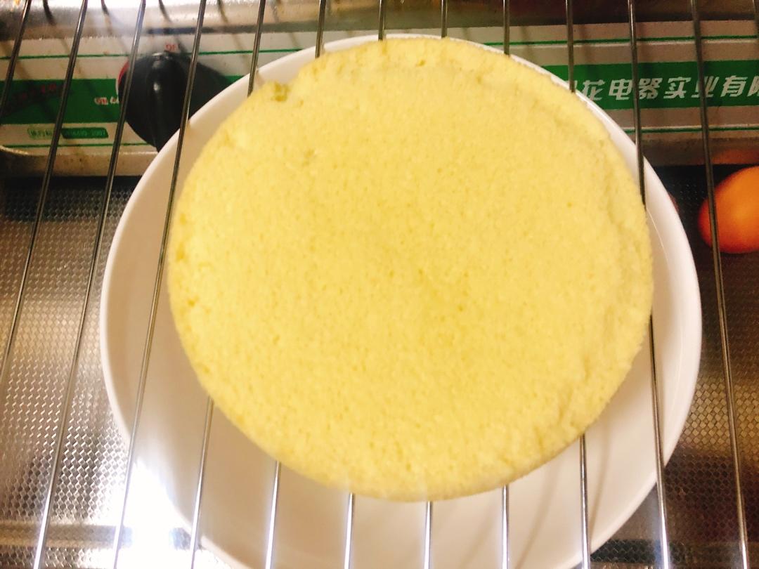 戚风蛋糕（不回缩，裱花打底首选）