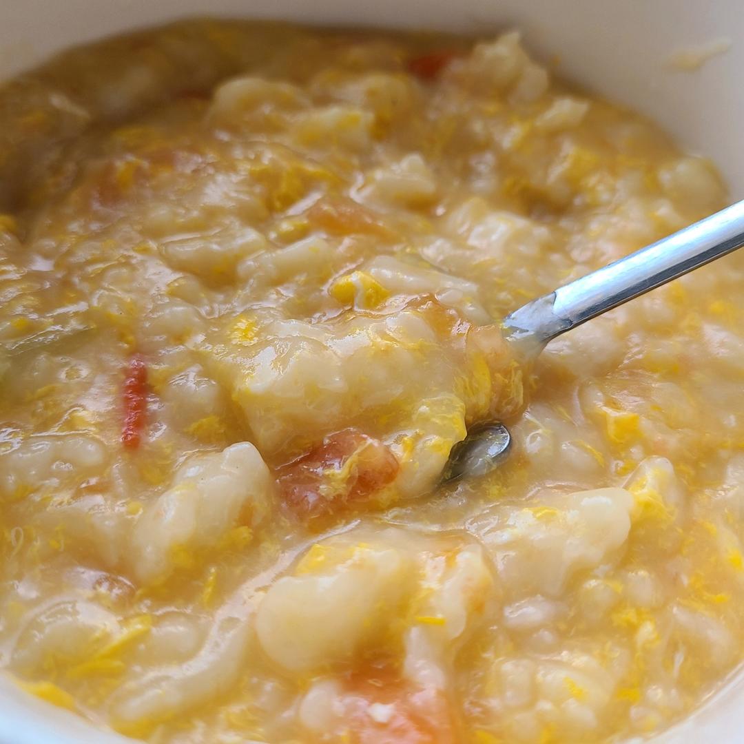 简单早餐-疙瘩汤