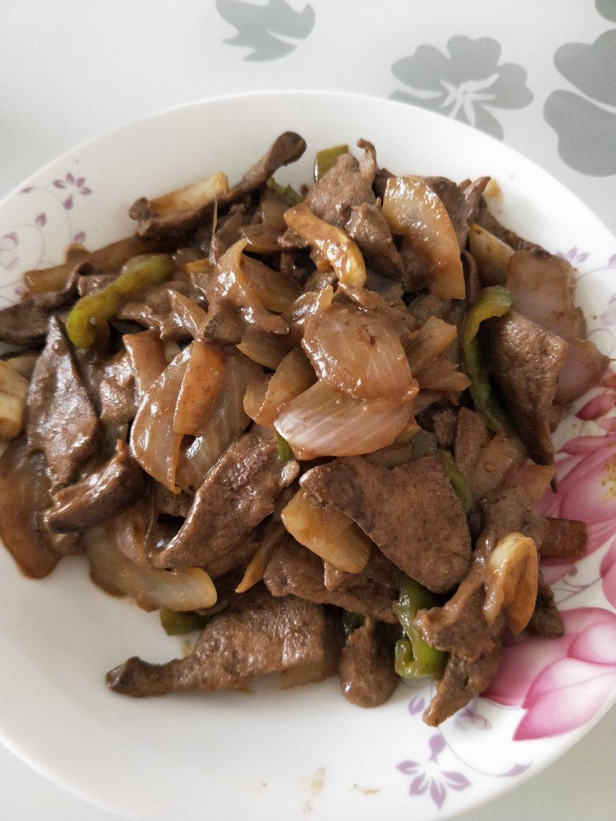嫩炒猪肝