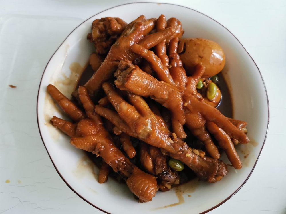 卤鸡腿鸡爪鸡蛋