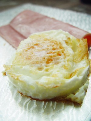 煎蛋早餐的做法