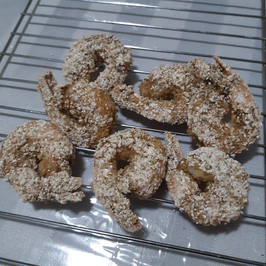脆皮虾米花，快手烤箱免炸版，健康减脂美味零食