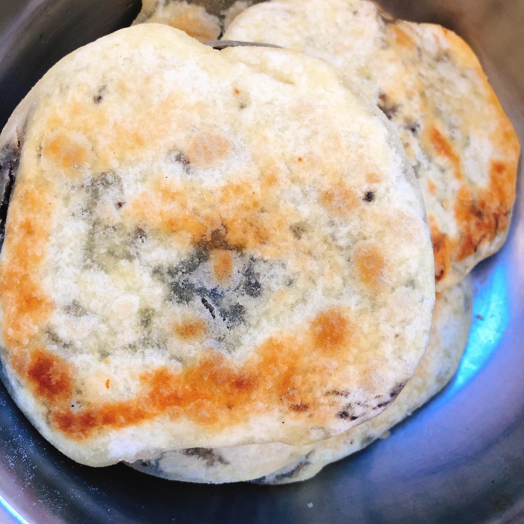 芝麻红糖饼 柔软劲道 凉了还是软软的 附细节视频详解