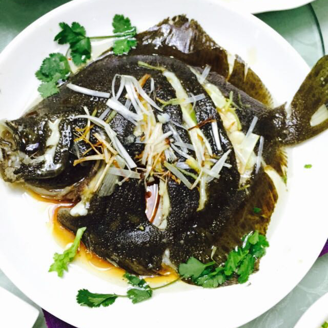 清蒸多宝鱼