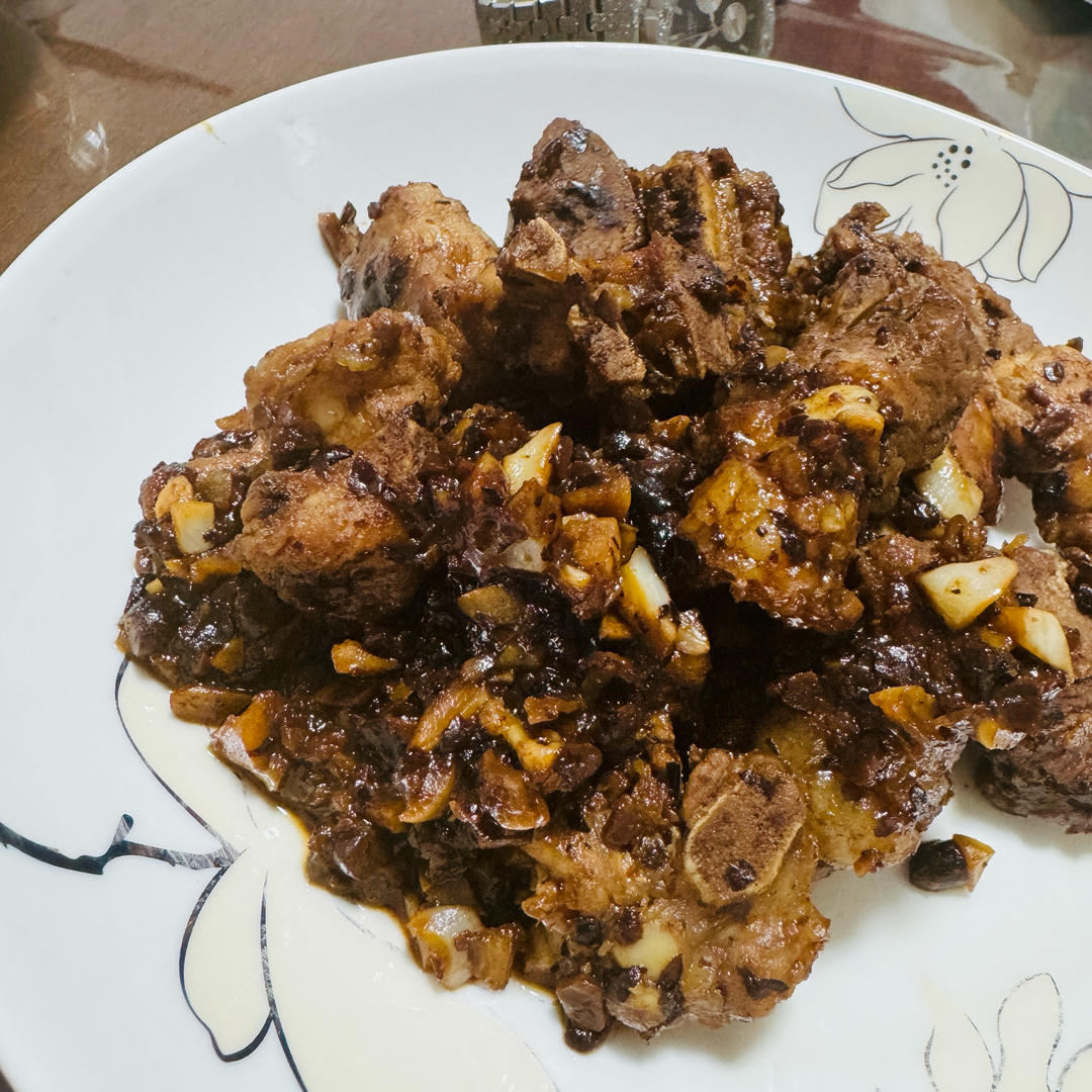 豆豉炒排骨