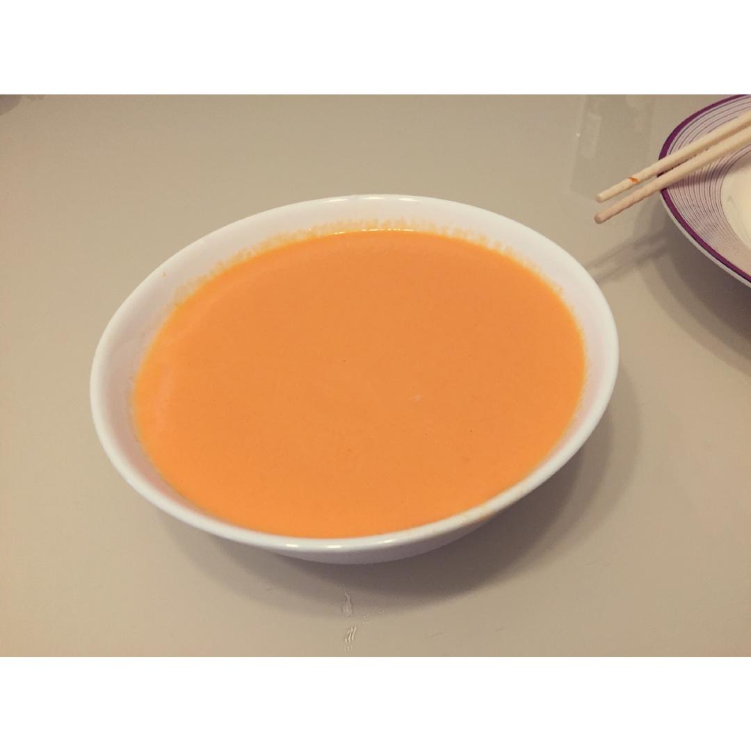 胡萝卜奶昔（好吃到意想不到）