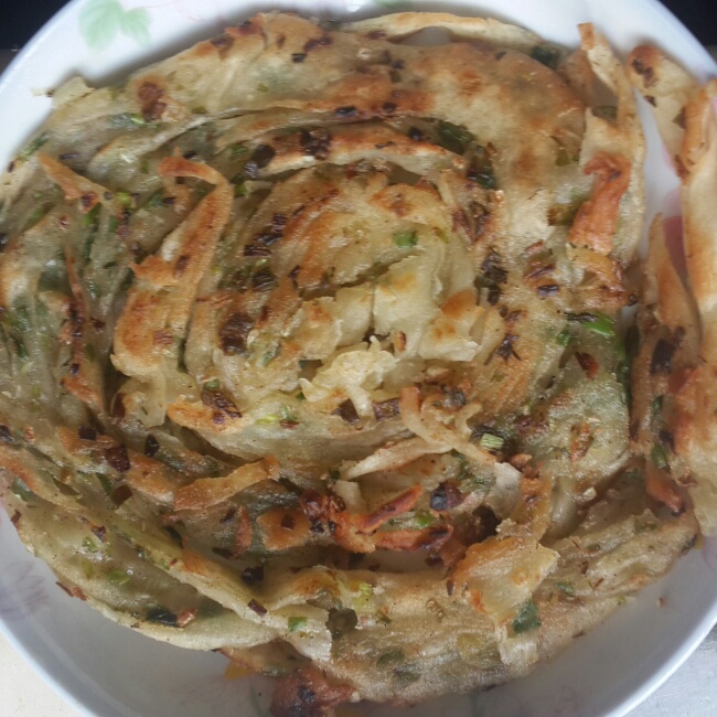 手抓葱油饼
