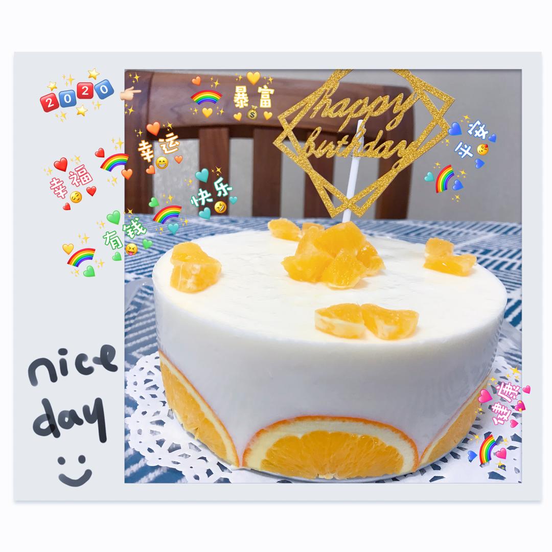 🍊橙子酸奶慕斯（真正的无奶油版）