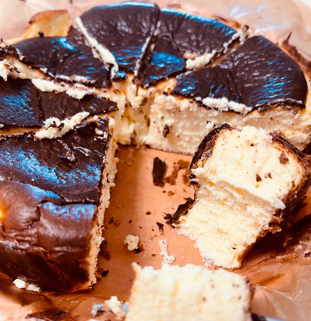 巴斯克芝士蛋糕『最简单的蛋糕』零失败🔥芝士控