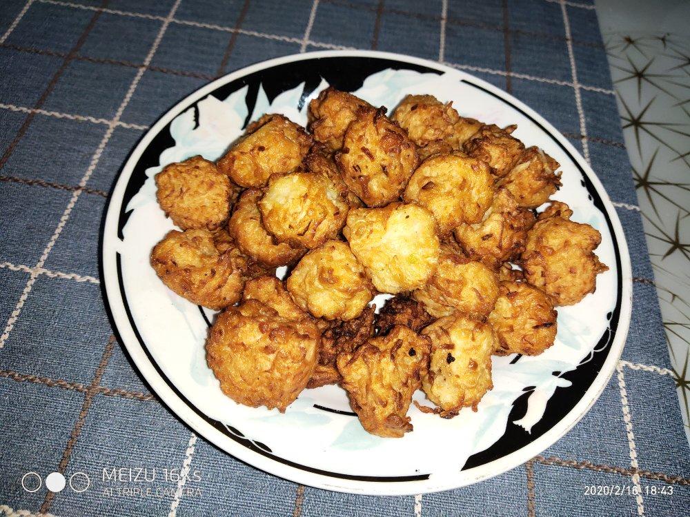 香炸萝卜丸子（外皮酥脆）