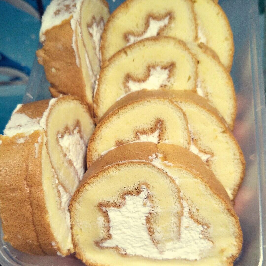 原味蛋糕卷