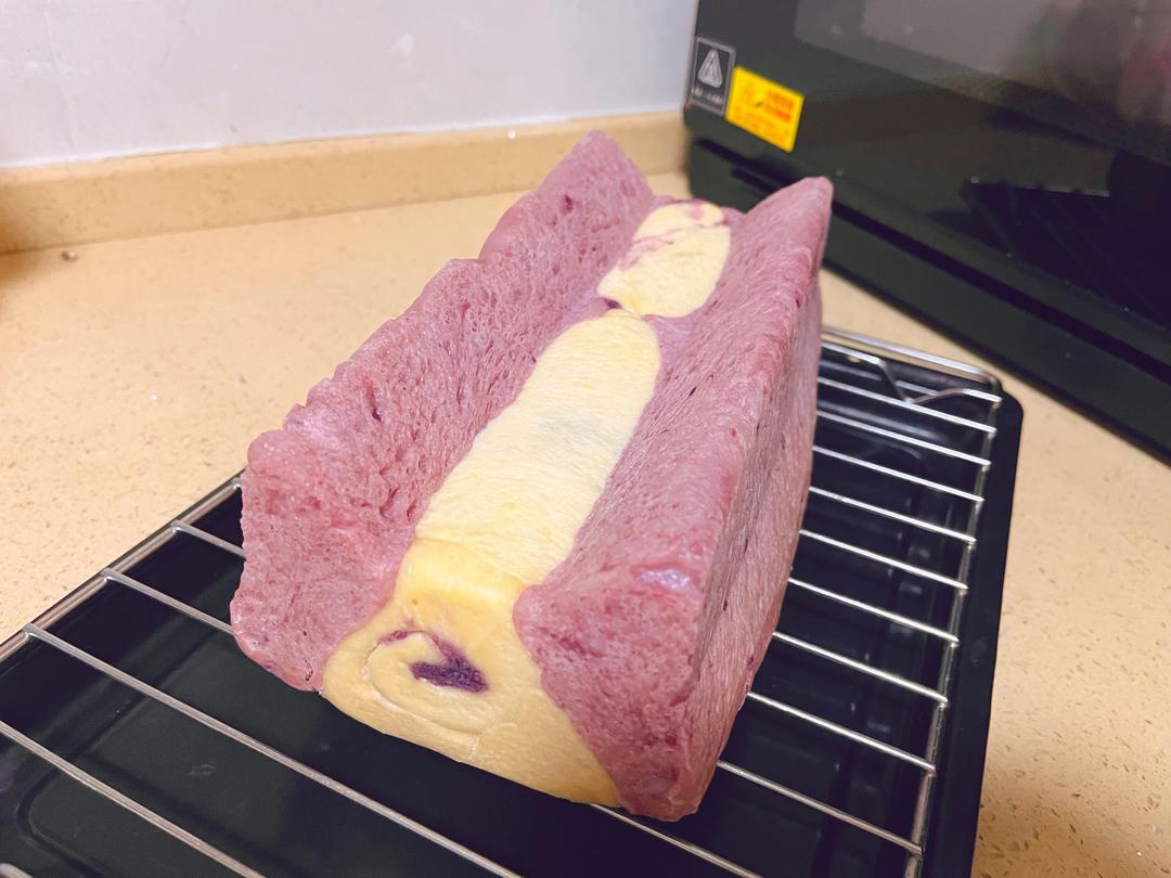 椰浆芋泥猫咪吐司的做法 步骤12