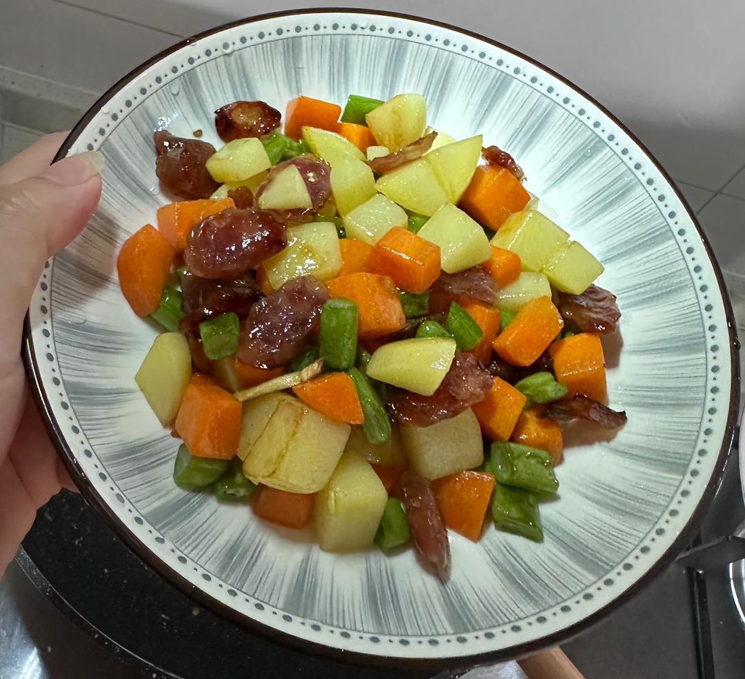杂蔬炒饭——健康素食