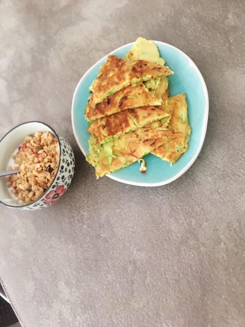 西葫芦鸡蛋饼