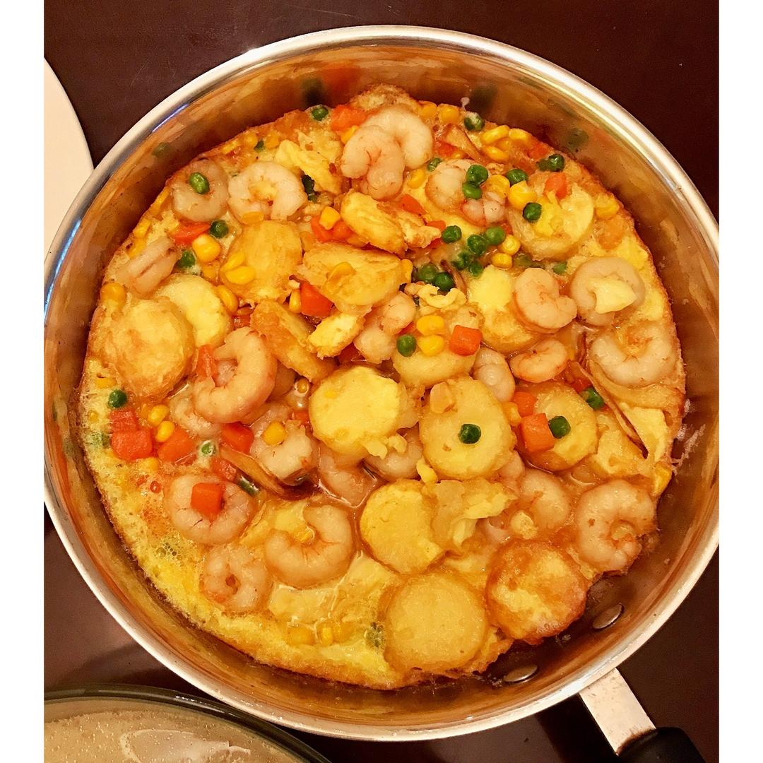 开开的厨娘做的浓汁海鲜日本豆腐烧-视频【没牌子】