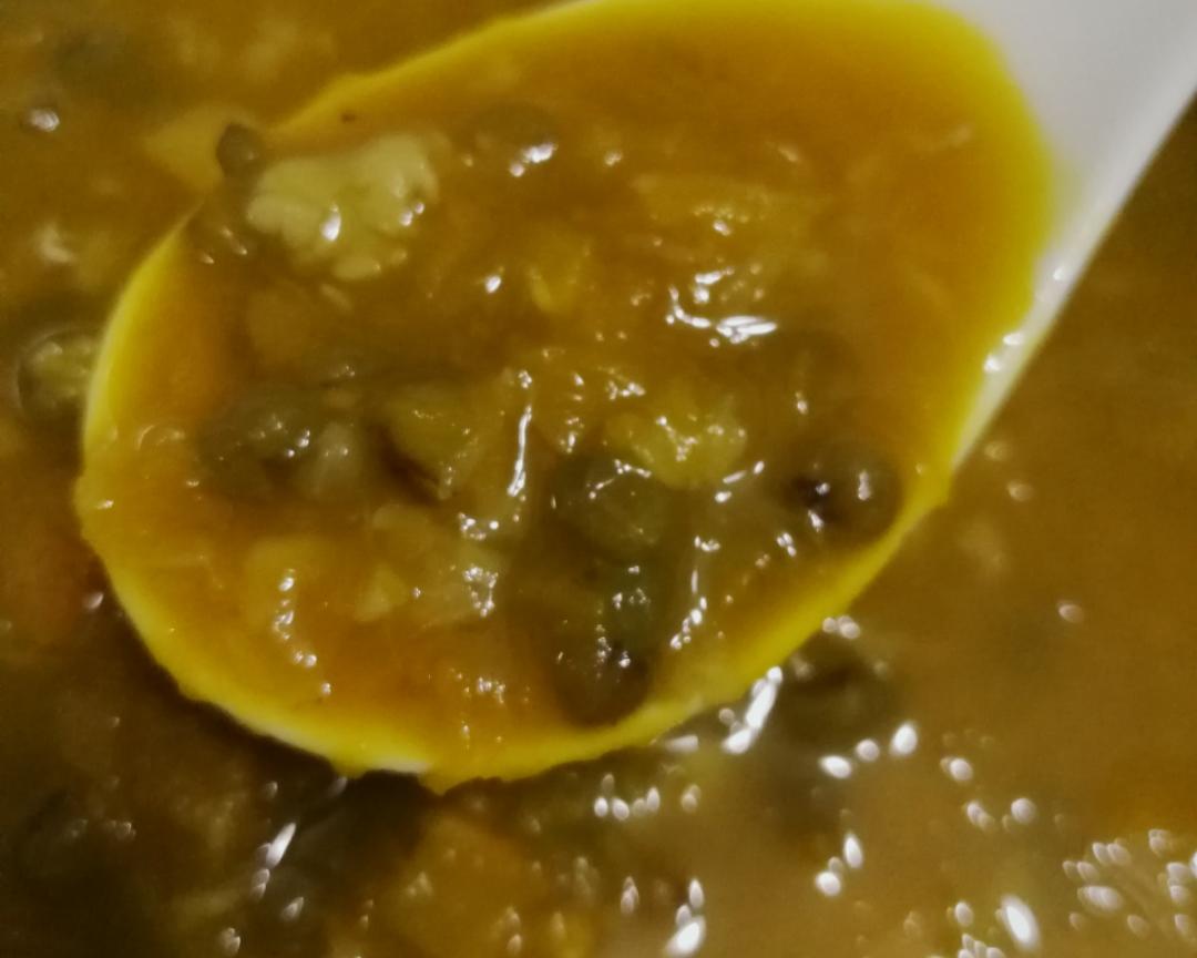 减脂南瓜绿豆粥的做法