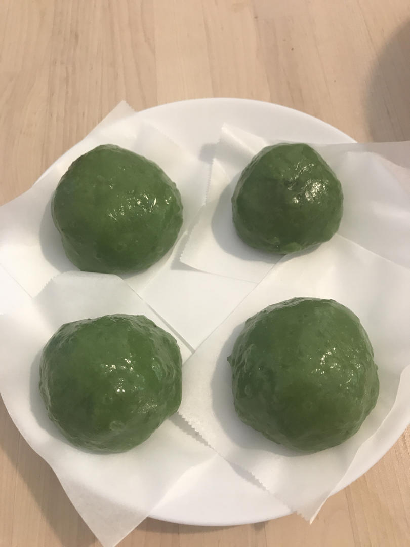 自制青团