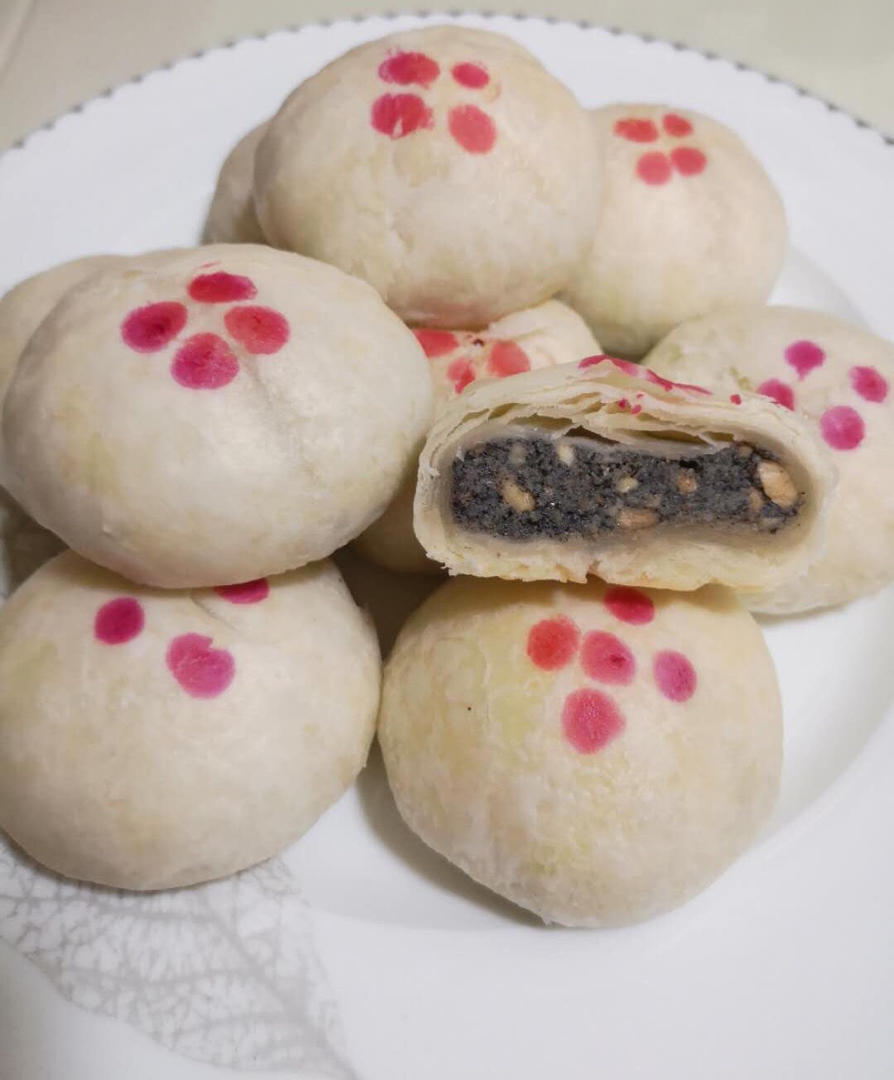 椒盐月饼 月饼 传统苏式月饼
