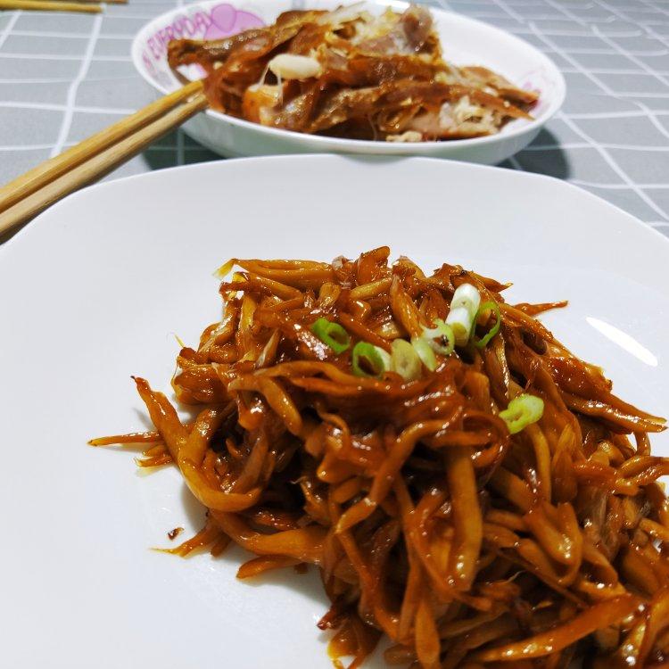 超香的干煸杏鲍菇