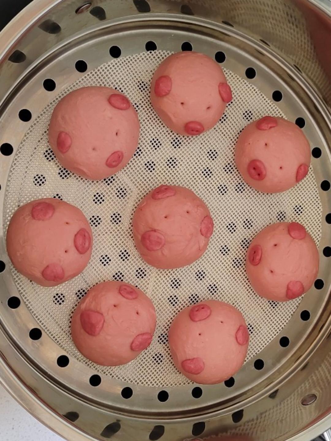 卡通馒头之可爱小猪