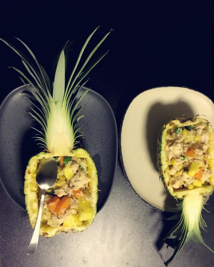 泰式菠萝鸡饭