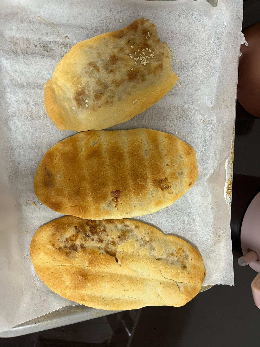 烤箱版鲜肉锅盔