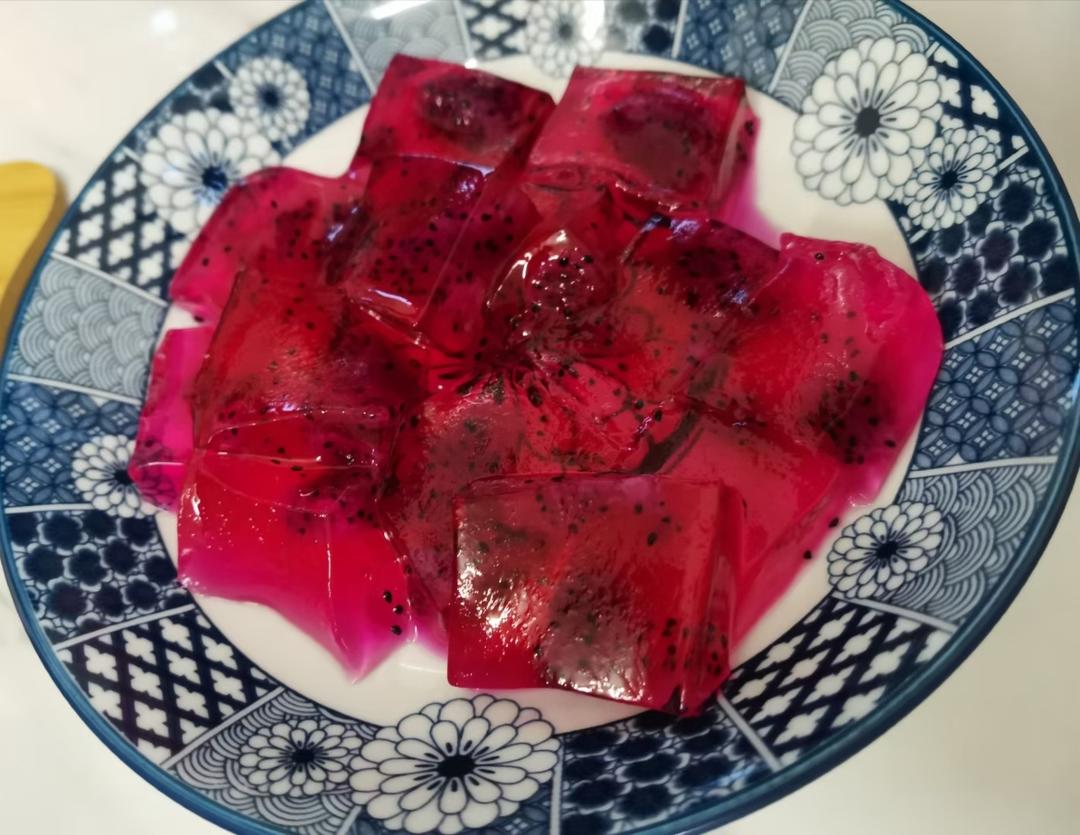 火龙果果冻