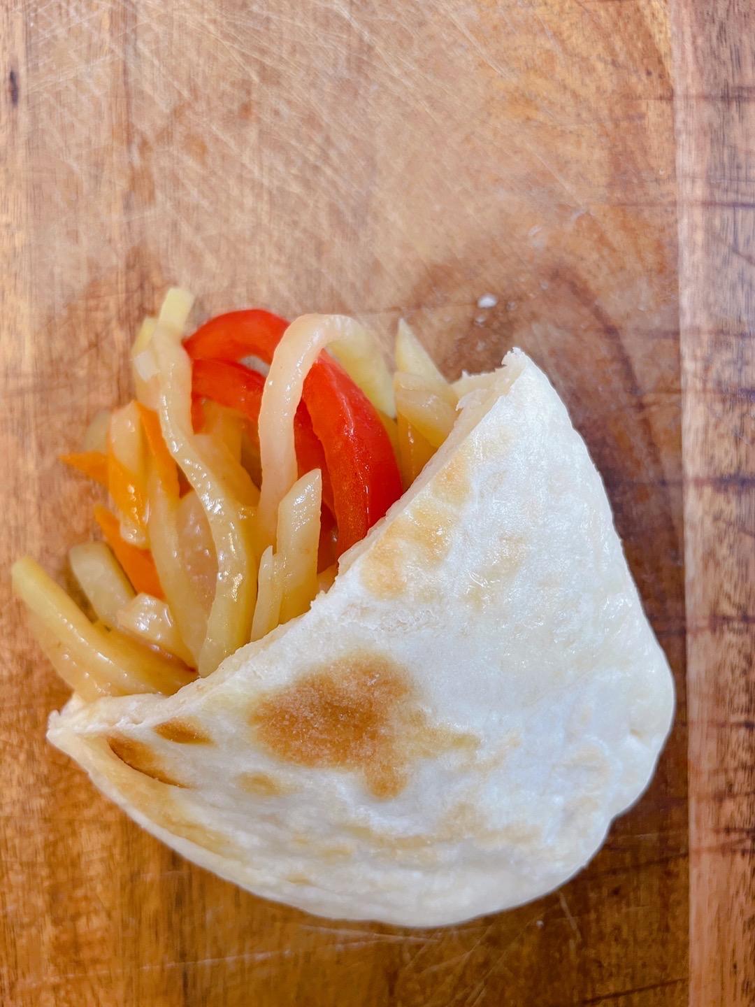 半发面椒盐口袋饼