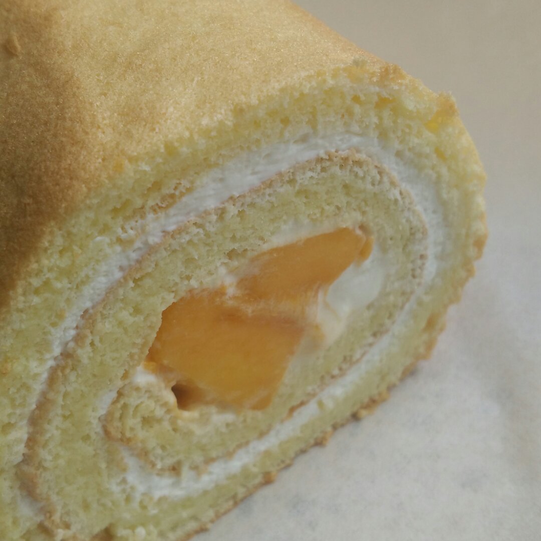 奶油芒果蛋糕卷