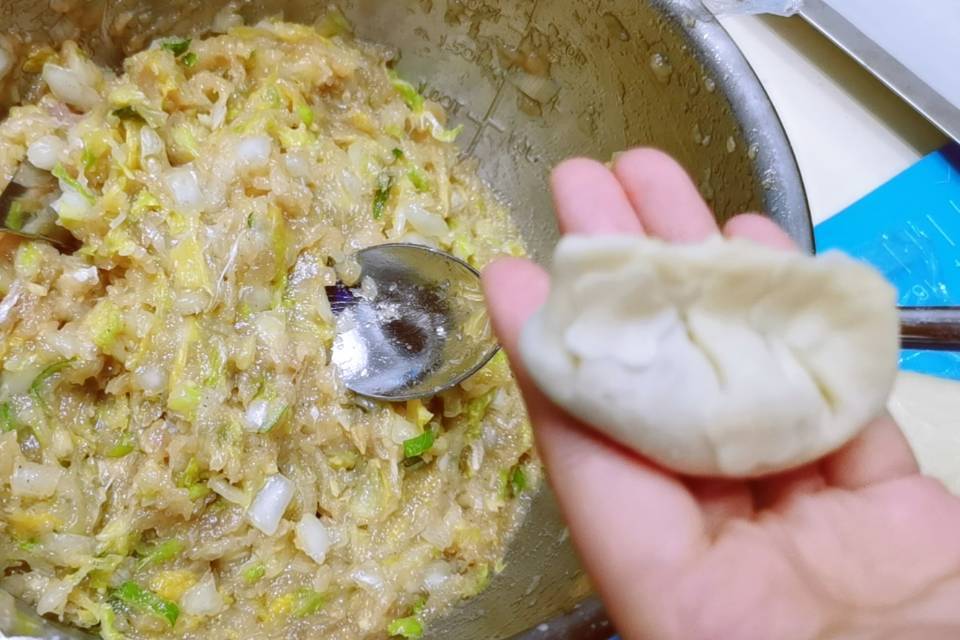 白菜猪肉水饺馅