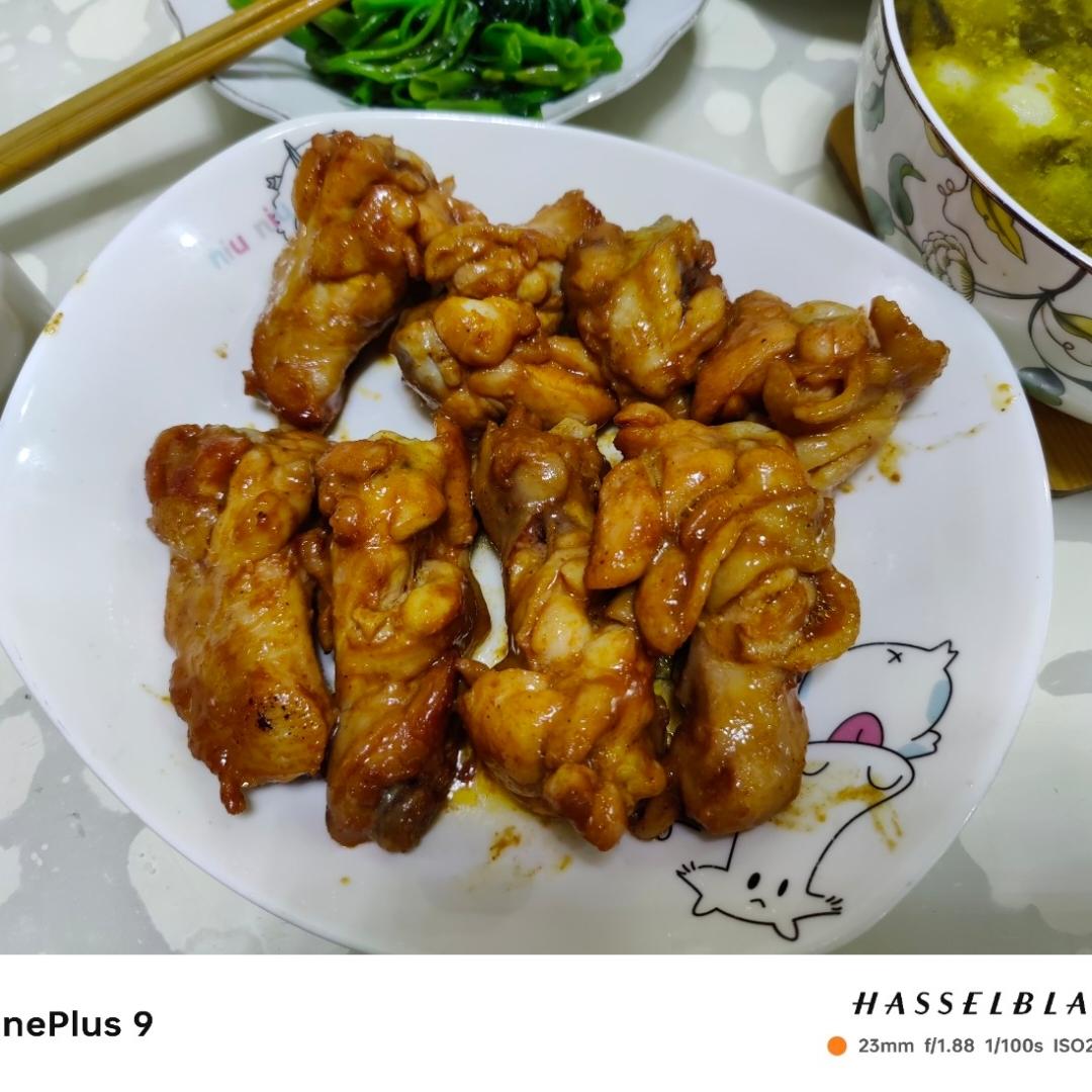 平底锅版奥尔良鸡翅